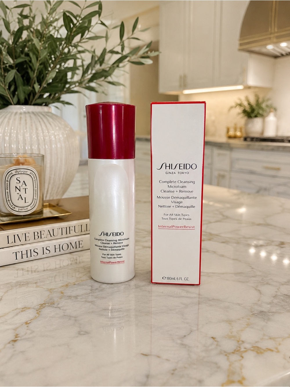 Shiseido Complete Cleansing Microfoam 6 oz | Cleanser + Makeup Remover